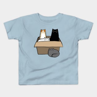 Cats in a Box Kids T-Shirt